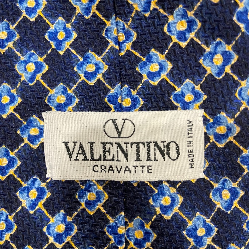 Almost New Valentino Blue Tie